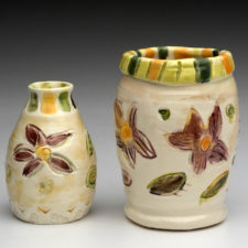 Karen Franzen 2 bud vases